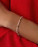 Amour Pearl Bracelet || option::18K Gold Plated