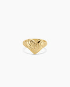 Love Locket Ring || option::18K Gold Plated