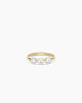 Lab Grown Diamond Trio Ring || option::14K Solid Gold