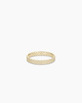 Diamond Checkered Ring || option::14K Solid Gold