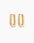Zoey Statement Hoops || option::18K Gold Plated