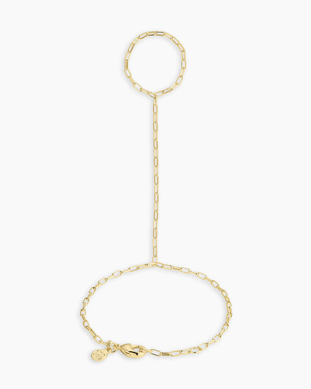 Parker Delicate Hand Chain || option::18K Gold Plated