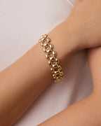 Zoey Helium Bracelet || option::18K Gold Plated