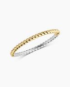 Crew Mixed Cuff || option::18K Gold & Silver Plated