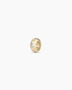 14K Gold Birthstone Halo Charm || option::14K Solid Gold, Moonstone - June