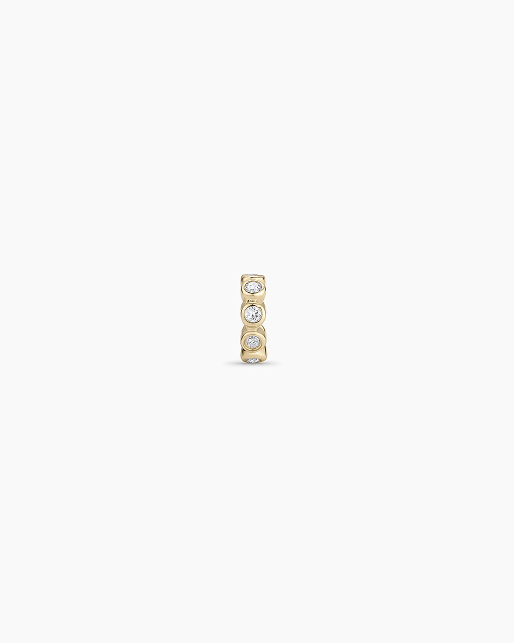 Classic Diamond Halo Charm || option::14K Solid Gold