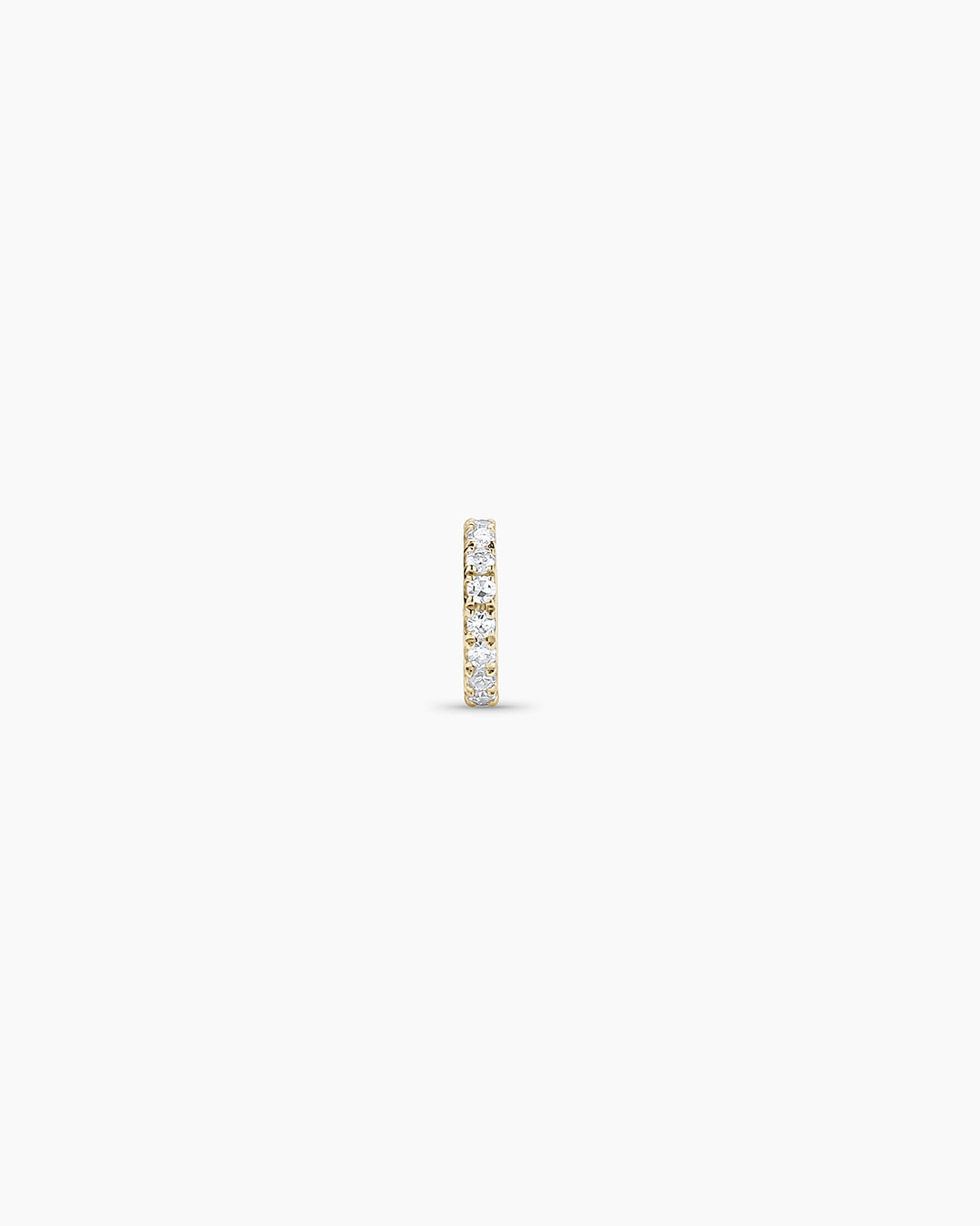 Diamond Pavé Halo Charm || option::14K Solid Gold