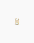 14K Gold Love Halo Charm Necklace || option::14K Solid Gold