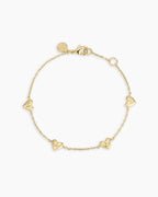 Mama Love Bracelet || option::18K Gold Plated