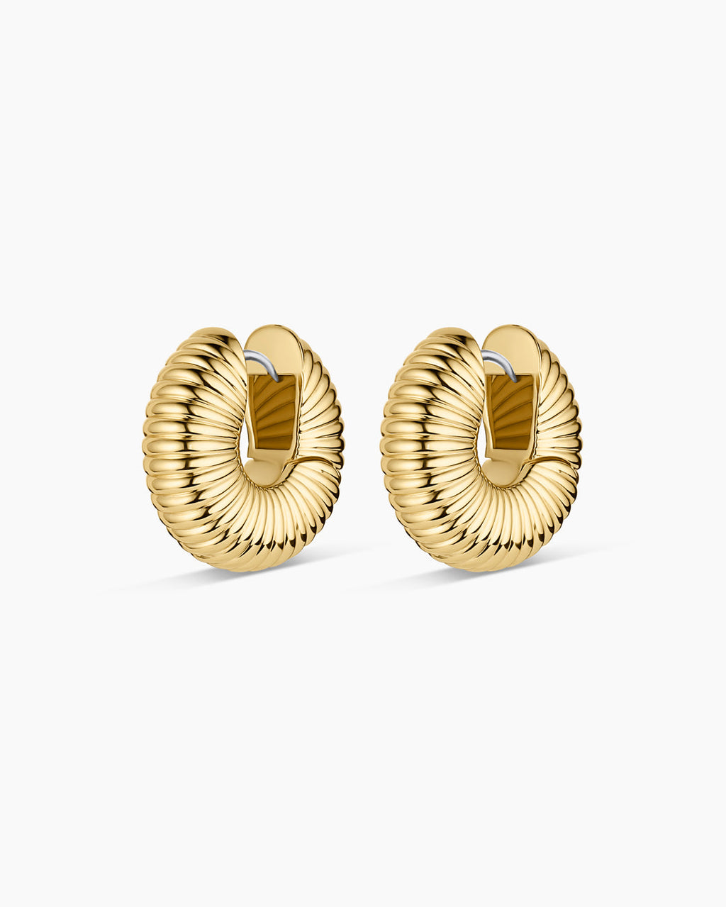 Cress Huggies || option::18K Gold Plated