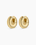 Cress Huggies || option::18K Gold Plated