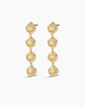 Scallop Mini Drop Earrings || option::18K Gold Plated
