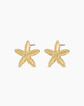 Starfish Statement Earrings || option::18K Gold Plated