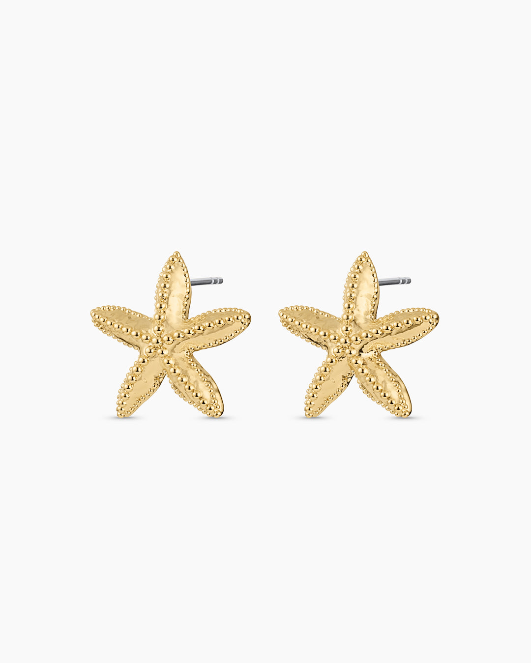 Starfish Statement Earrings || option::18K Gold Plated
