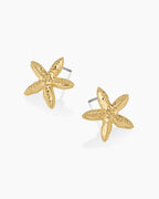 Starfish Statement Earrings || option::18K Gold Plated