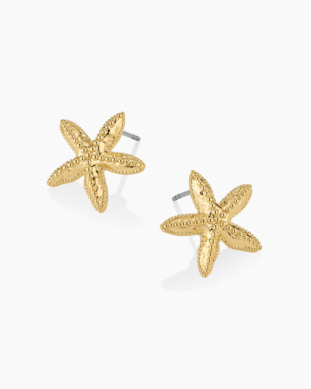Starfish Statement Earrings || option::18K Gold Plated