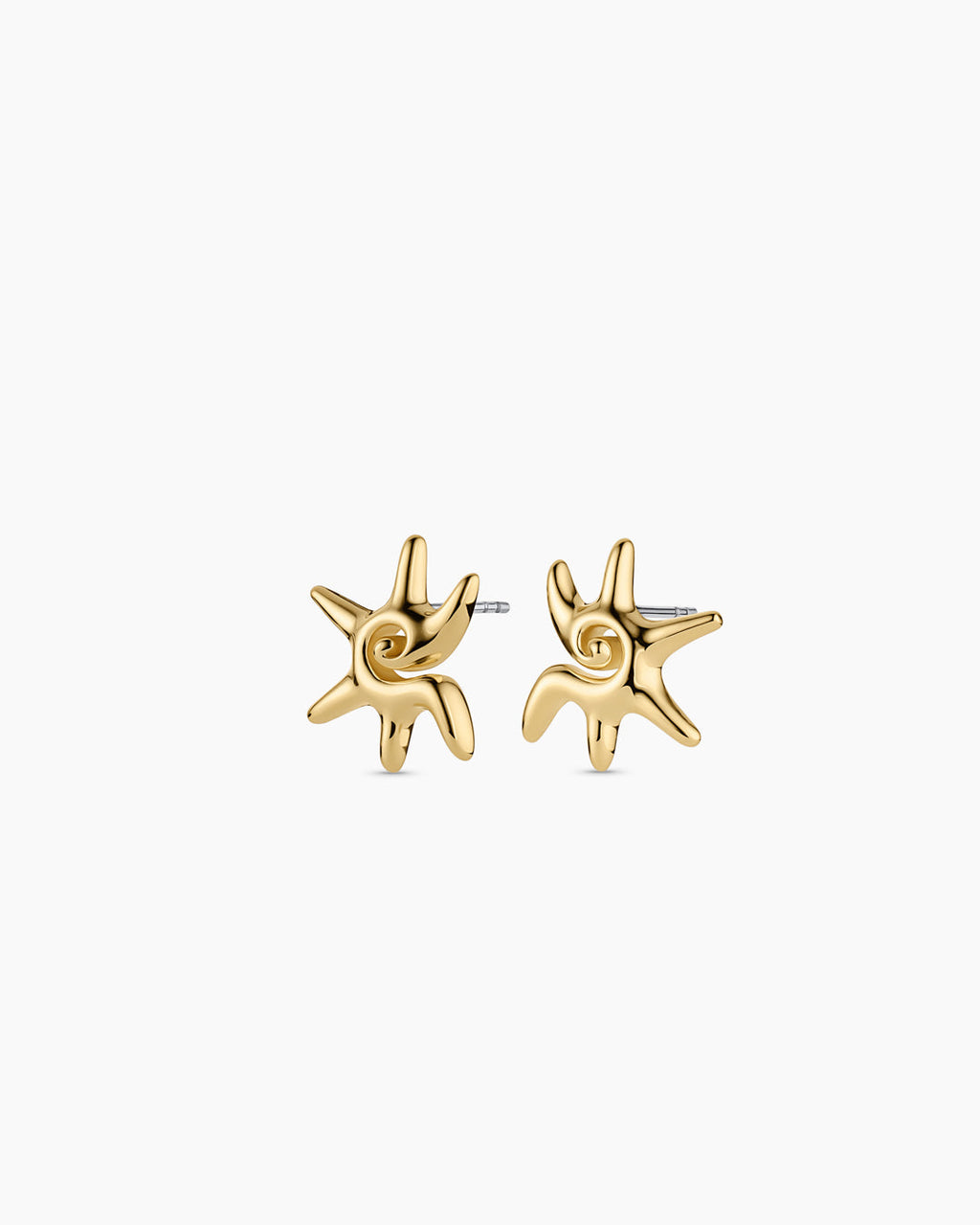 Sun Star Earrings || option::18K Gold Plated
