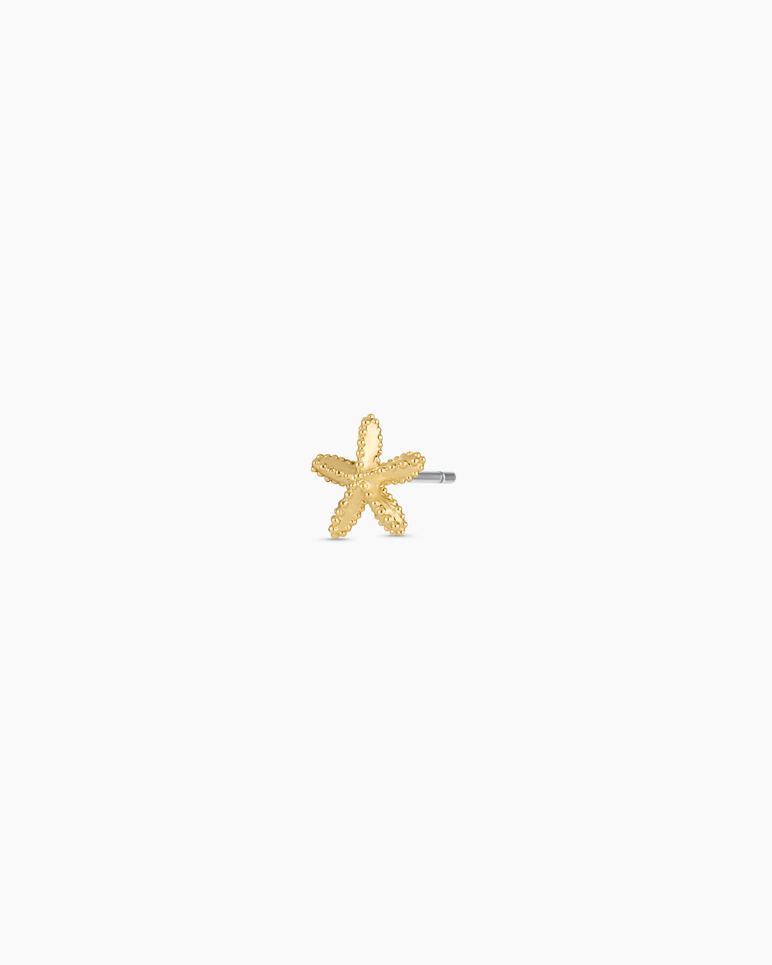 Starfish Single Stud || option::18K Gold Plated