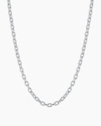 Crew Mini Link Necklace || option::Silver Plated
