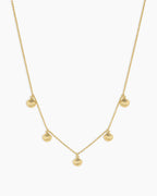 Scallop Mini Necklace || option::18K Gold Plated