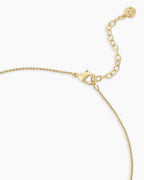 Scallop Mini Necklace || option::18K Gold Plated