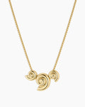Nautilus Statement Necklace || option::18K Gold Plated