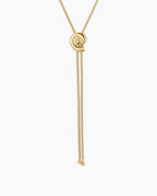 Nautilus Bolo Necklace || option::18K Gold Plated