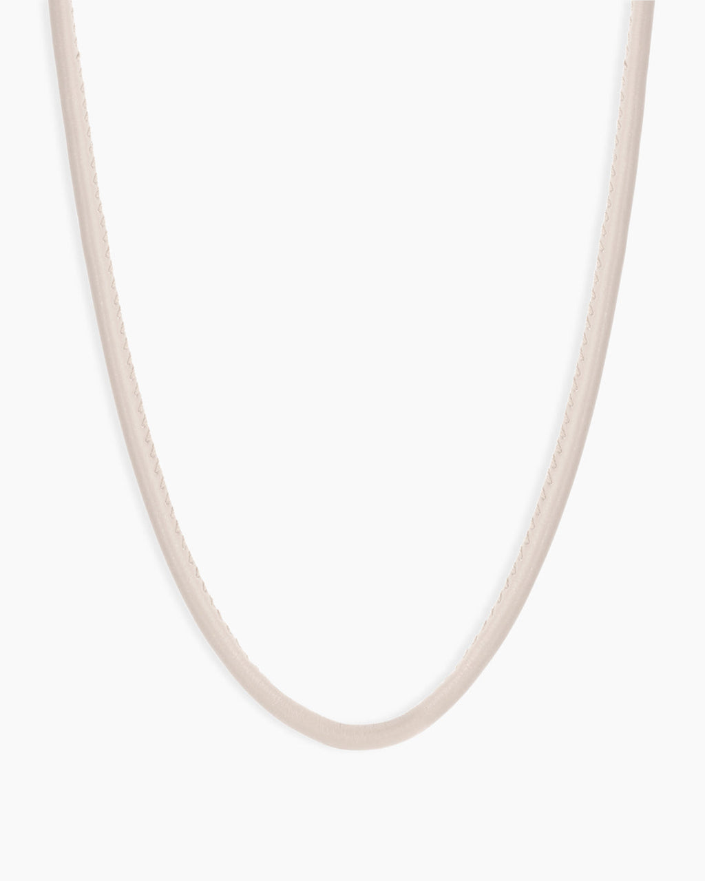 Brooks Necklace || option::18K Gold Plated, Cream