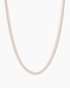Brooks Necklace || option::18K Gold Plated, Cream