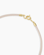 Brooks Necklace || option::18K Gold Plated, Cream