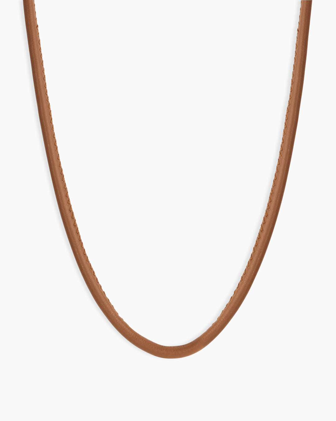 Brooks Necklace || option::18K Gold Plated, Hazelnut