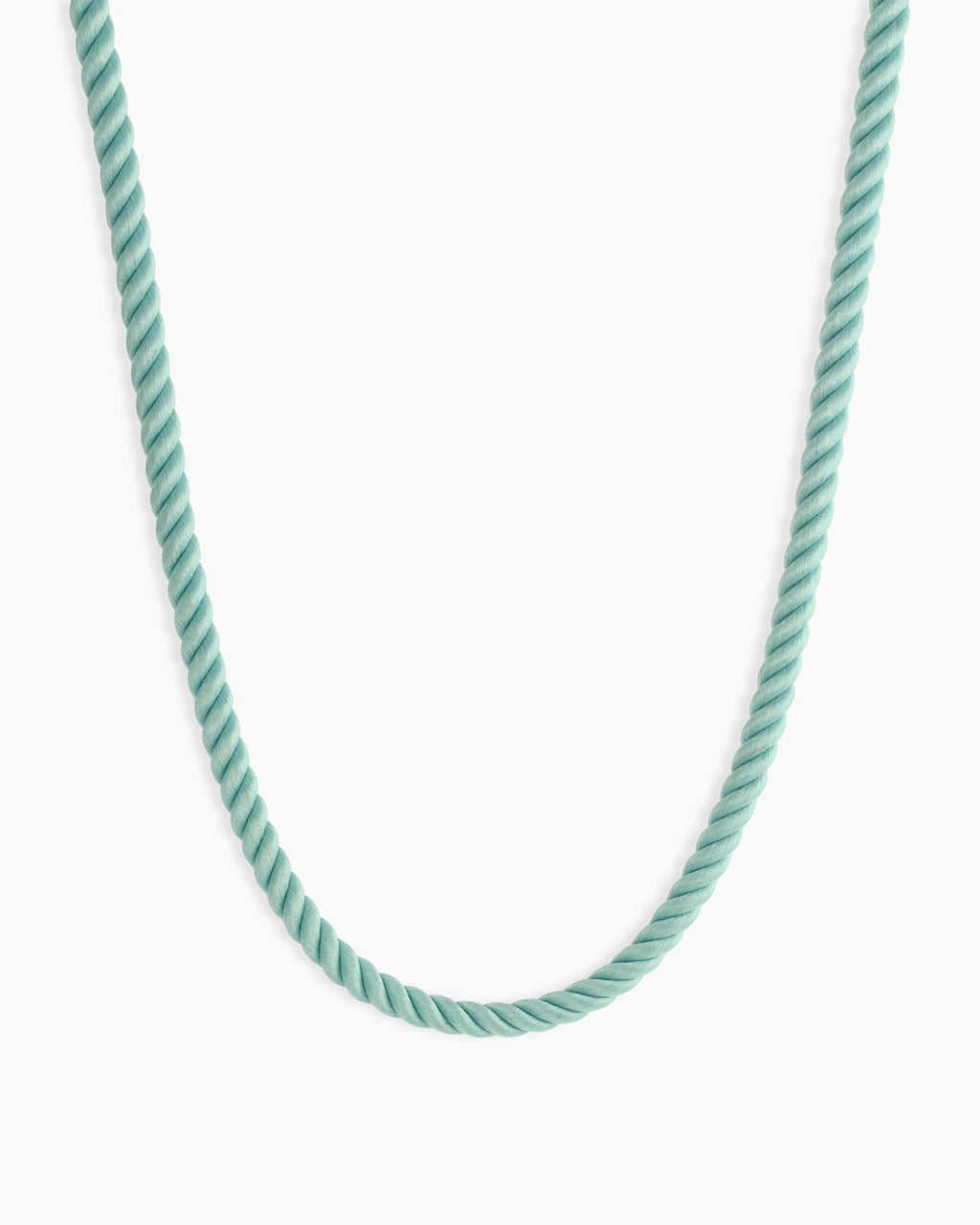 Brooks Rope Necklace || option::18K Gold Plated, Seafoam
