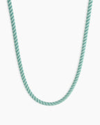 Brooks Rope Necklace || option::18K Gold Plated, Seafoam