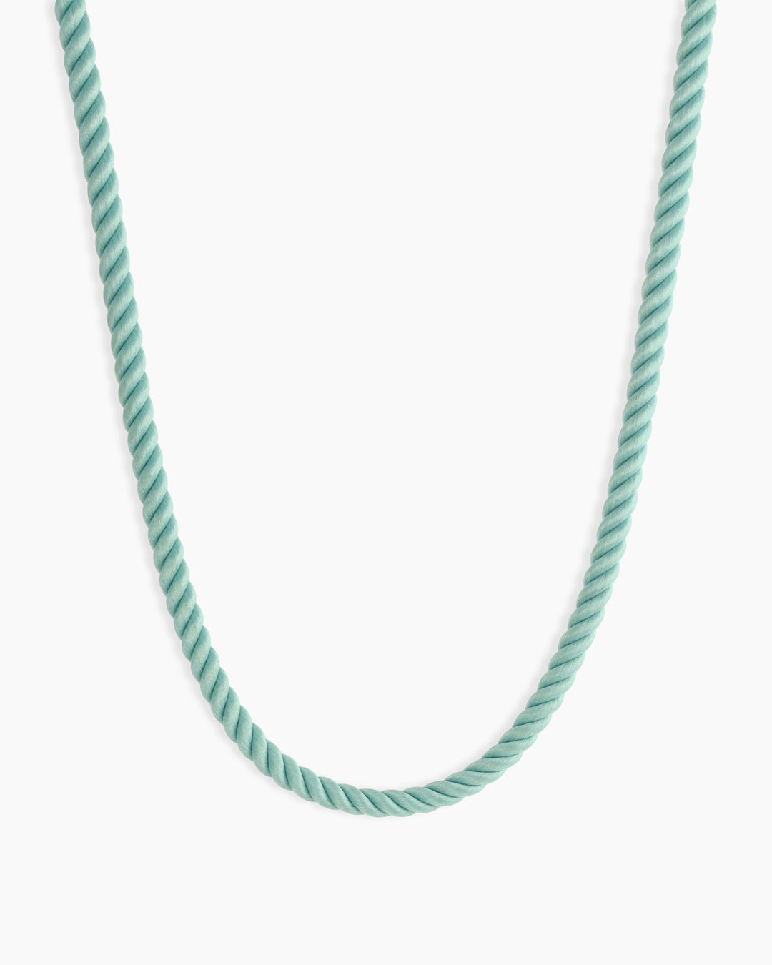 Brooks Rope Necklace || option::18K Gold Plated, Seafoam
