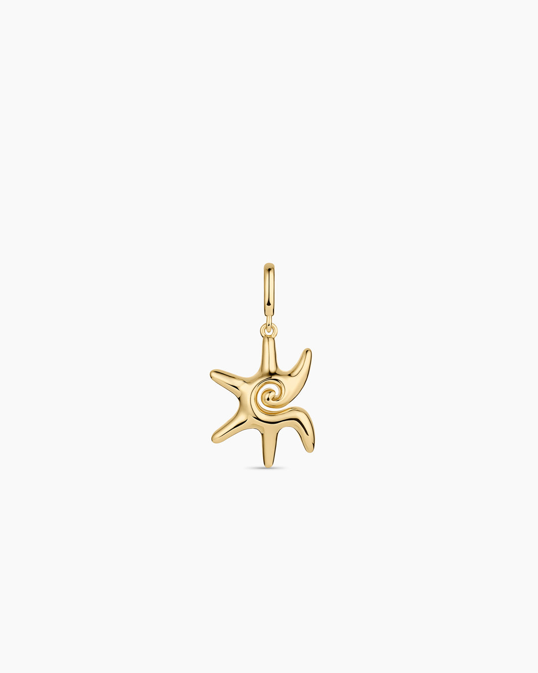 Sun Star Parker Charm || option::18K Gold Plated