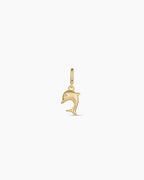 Dolphin Parker Charm || option::18K Gold Plated