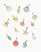 Monstera Parker Charm || option::18K Gold Plated