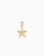 Starfish Statement Parker Charm || option::18K Gold Plated