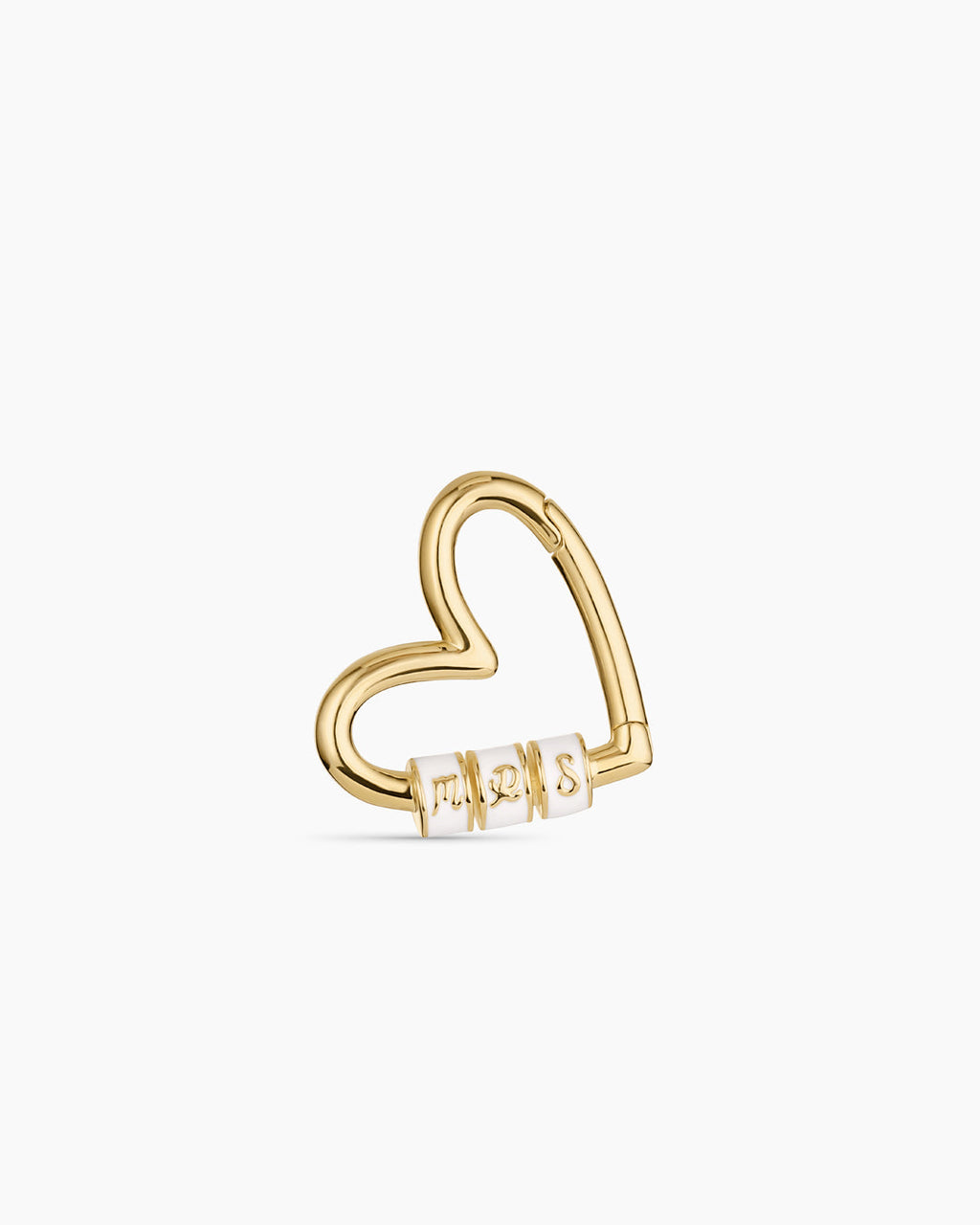 The Mrs. Carabiner Charm || option::18K Gold Plated