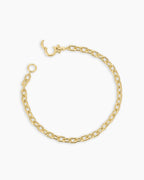 Crew Mini Link Bracelet || option::18K Gold Plated
