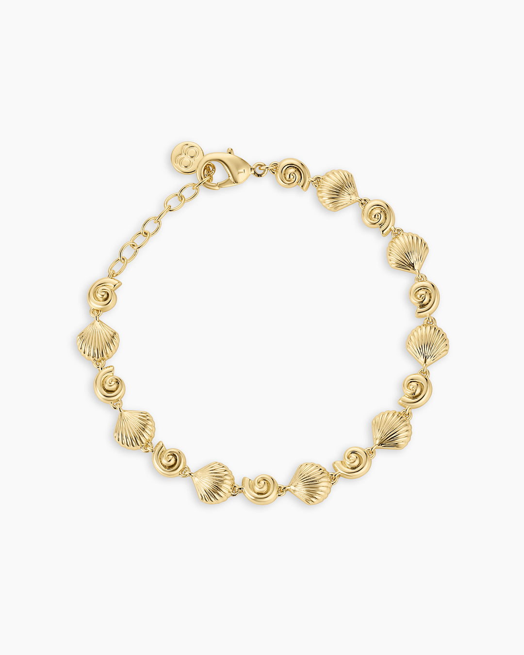Nautilus Bracelet || option::18K Gold Plated