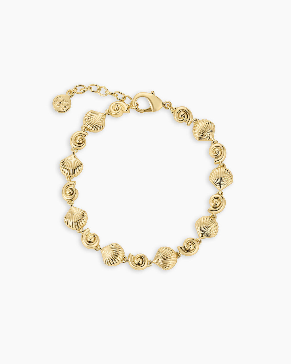 Nautilus Bracelet || option::18K Gold Plated