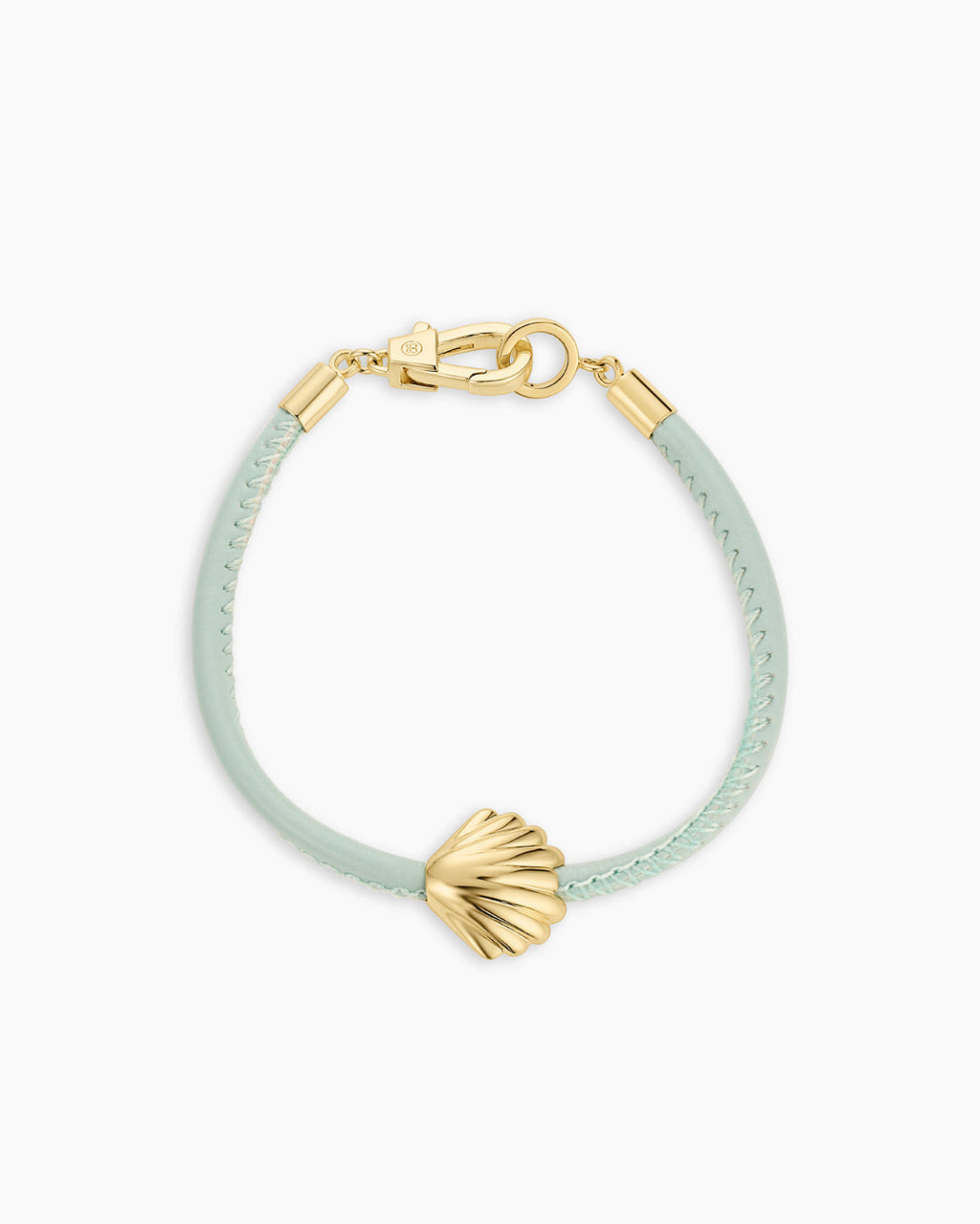 Brooks Scallop Bracelet || option::18K Gold Plated