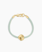 Brooks Scallop Bracelet || option::18K Gold Plated