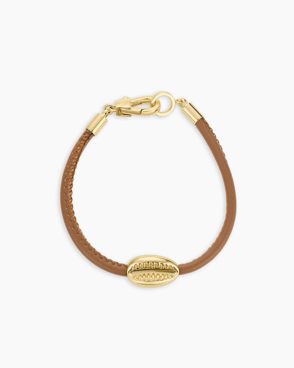 Brooks Cowrie Bracelet || option::18K Gold Plated
