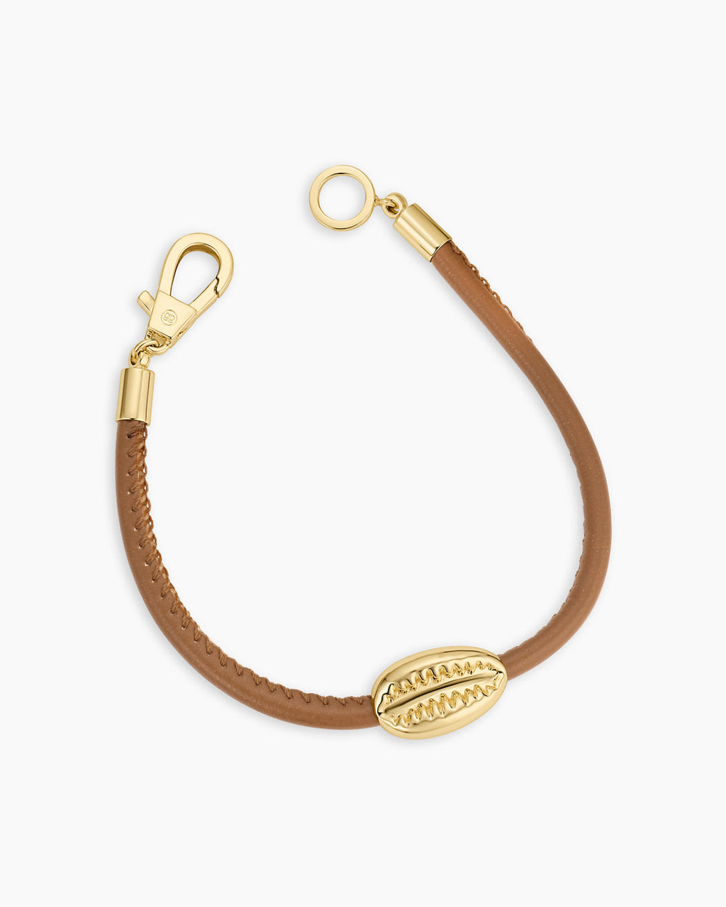 Brooks Cowrie Bracelet || option::18K Gold Plated