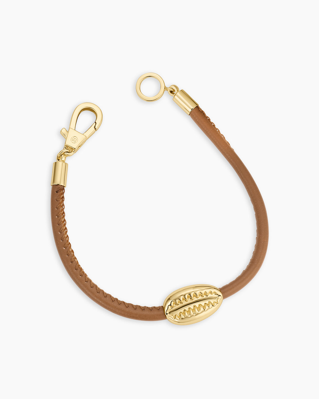 Brooks Cowrie Bracelet || option::18K Gold Plated