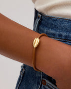 Brooks Cowrie Bracelet || option::18K Gold Plated