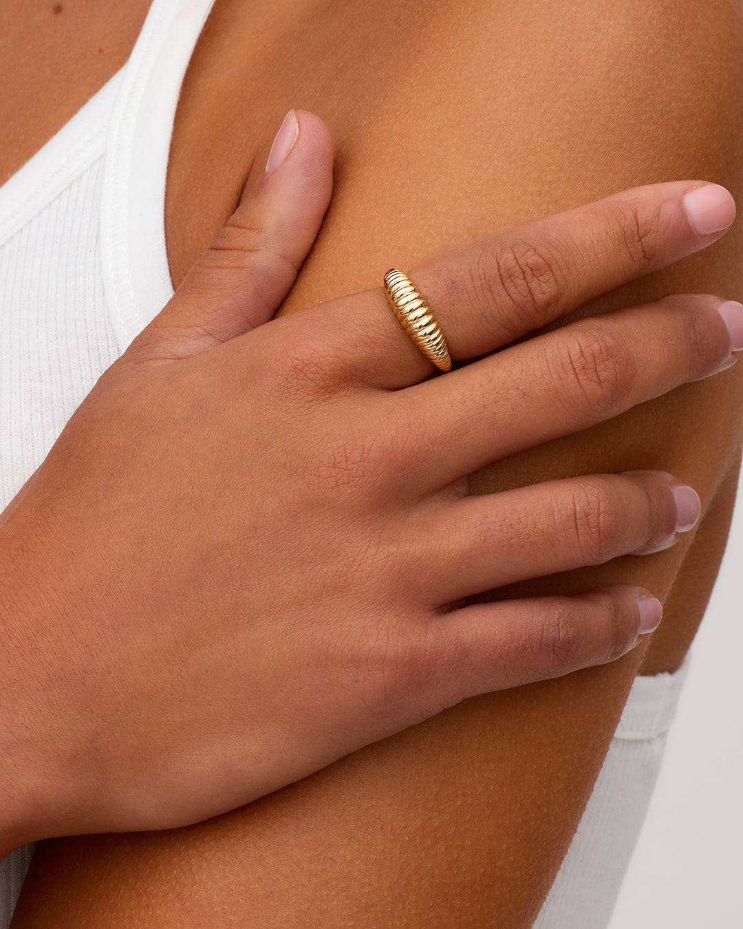 Cress Ring || option::18K Gold Plated