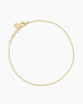 Capri Anklet || option::18K Gold Plated, Lemon